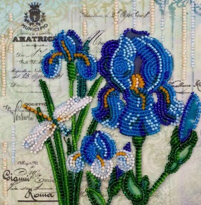 Ultramarine Bead Embroidery Kit