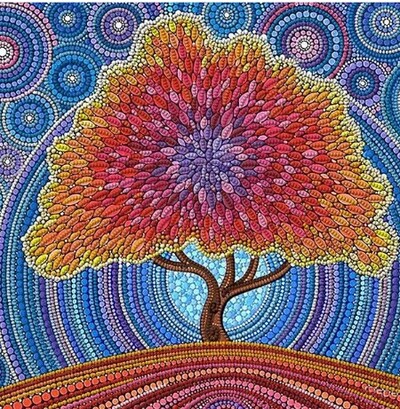 World Tree Bead Embroidery Kit