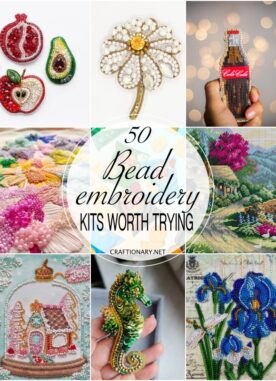 50 Bead Embroidery Kits and Ideas