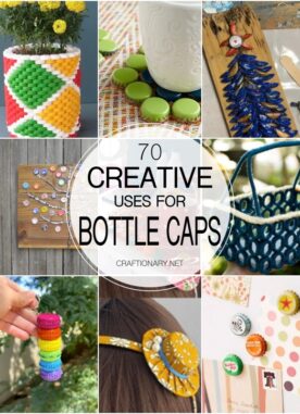 70 Creative Bottle Cap Ideas and Crafts