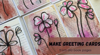 Book-Page-Greeting -Card