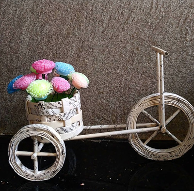 Miniature-Bicycle-with-Old-Book-Pages