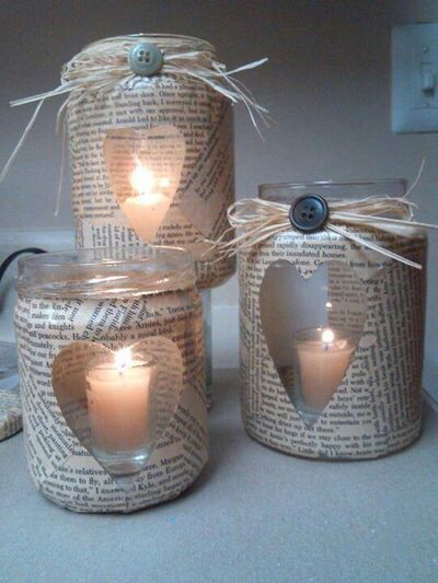 Old-Book-Pages-Candle-Holders