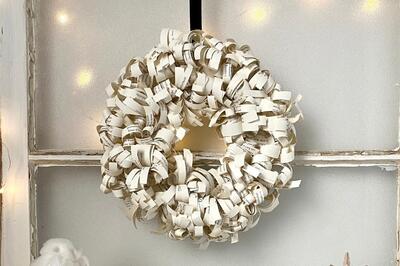 Old-Book-Pages-Curled-Paper-Wreath