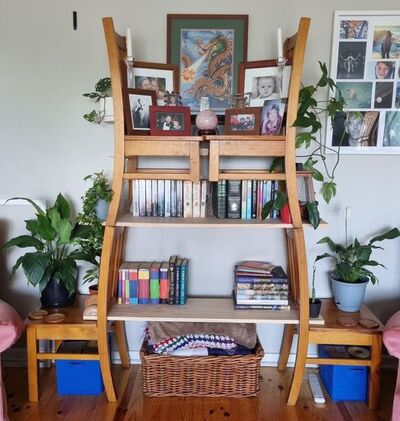 Old Chairs Bookcase