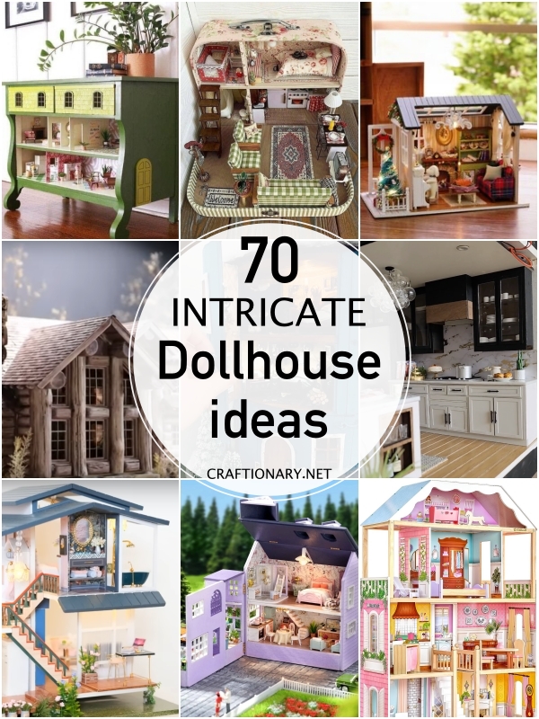 1: 24 DIY Miniature Dollhouse Kit My Life is so Well Three Storey House W/  Light and Music Box Craft in a Box Gift Home Decor Craft Project 