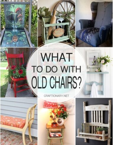 35 Efficient uses for old chairs