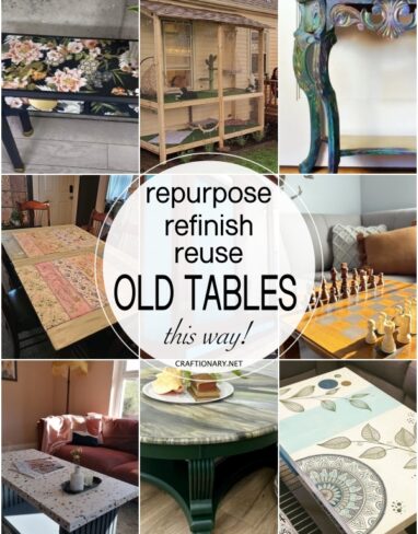 30 Efficient uses for old tables