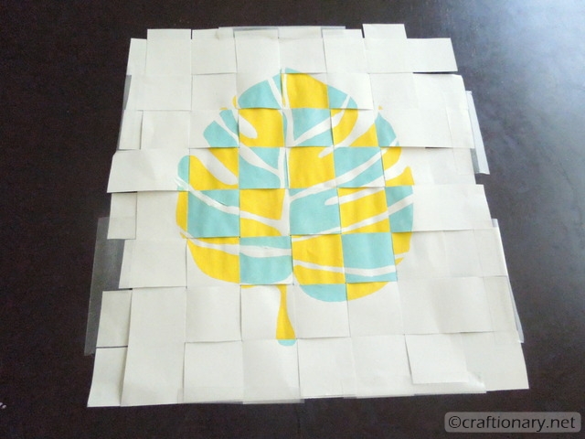 woven paper wall art 2