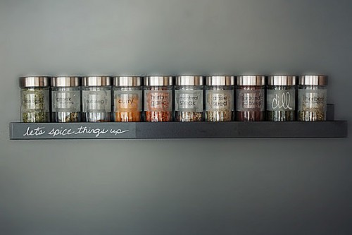 organize spices