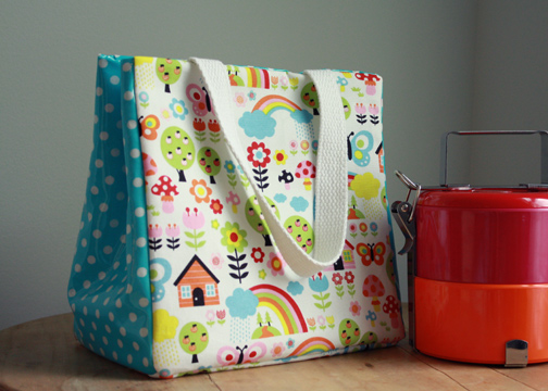 handmade lunch bag tutorial