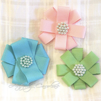 How to Make Ribbon Flowers