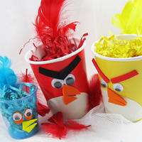 Angry birds party cups