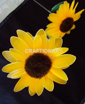 nylon-sunflowers-tutorial