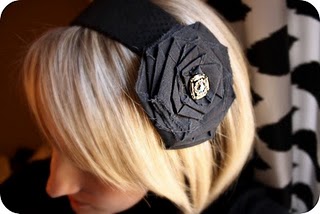 fabric rosette