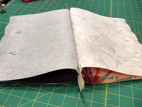 zipper pouch with fabric instructions