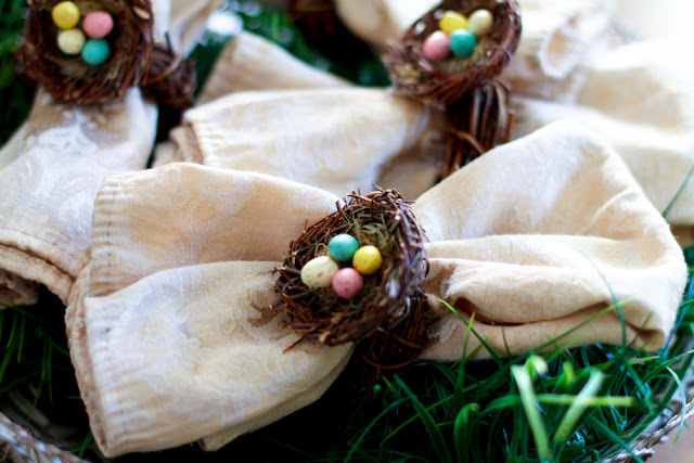 Easter napkin rings