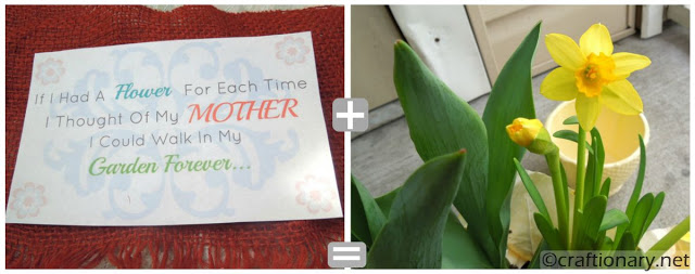 easy flower pot mothers day gift idea