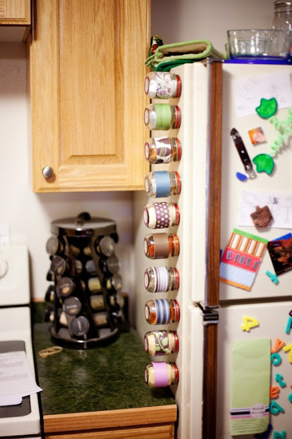 The Best DIY Hack for Organizing Spices in a Cabinet - Joyful Derivatives