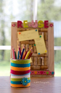 DIY-recycling-tin-cans-pencil-holder