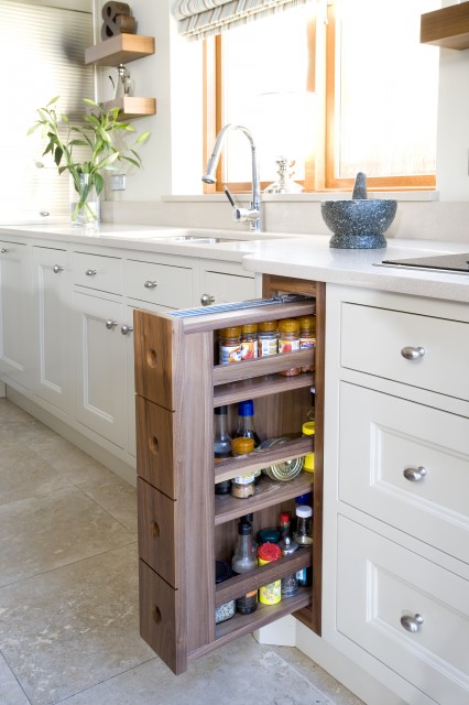 DIY spice cabinets