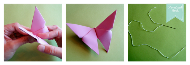 how to make paper butterfly