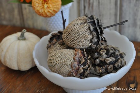 Pinecone Acorn Craft - Craftionary