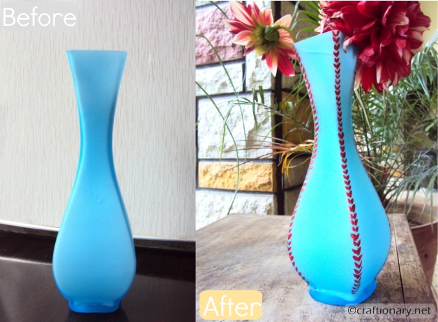 painted spring vase tutorial