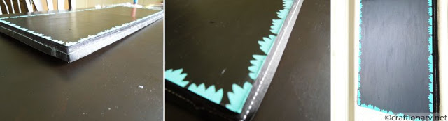 DIY Chalkboard tutorial using foam boards - Craftionary