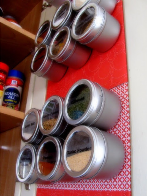 magnetic spice rack