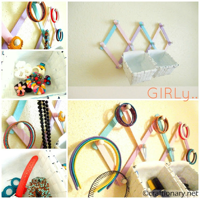 DIY-ed accessories organizer  Accessory organization, Accessories, Diy