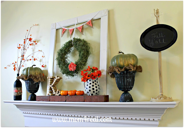 Autumn Mantel