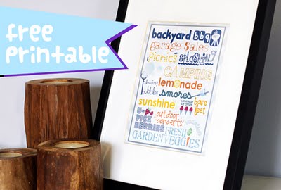 summer free printables