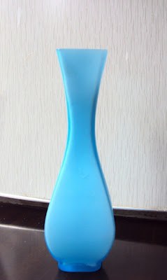 blue vase craft before