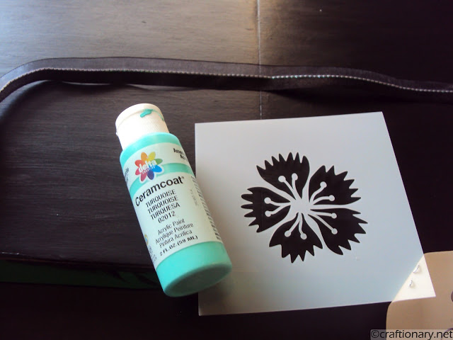 how to stencil paint