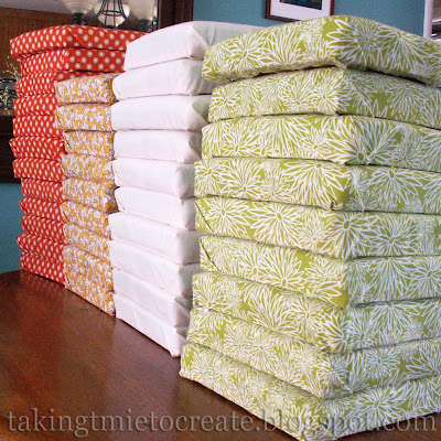 Headboard fabric patchwork