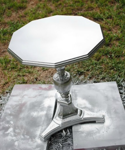 How to apply silver metallic paint with antiquing glaze? - Craftionary