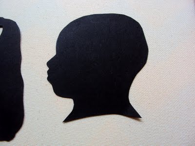 side faced silhouette project