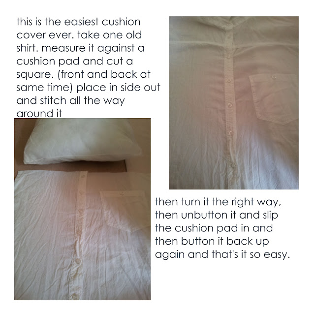 How-to-turn-an-old-shirt-into-a-pillow-cover-tutorial