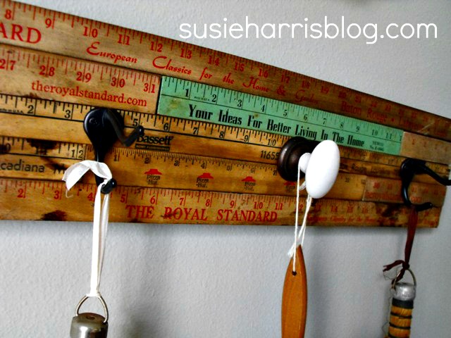 vintage ruler scale coat rack blog