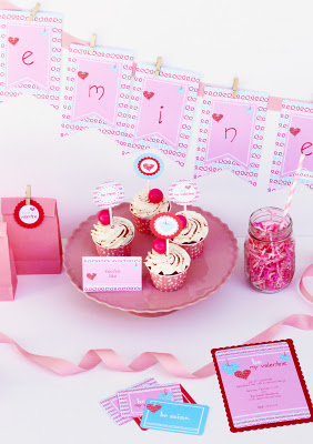 valentines day be mine party printables