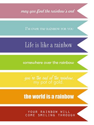 st patricks day rainbow
