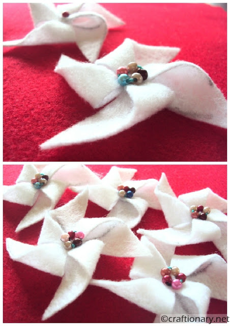 handmade pinwheels