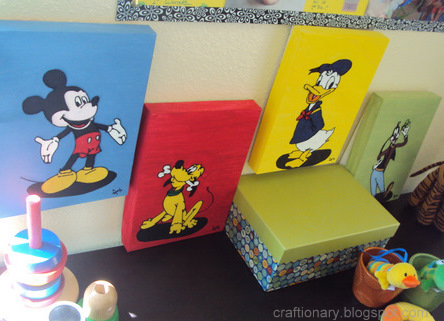 disneys kids room wall art