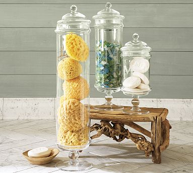 Dried Pasta Stored in Glass Jars  Apothecary jars, Jar, Kitchen